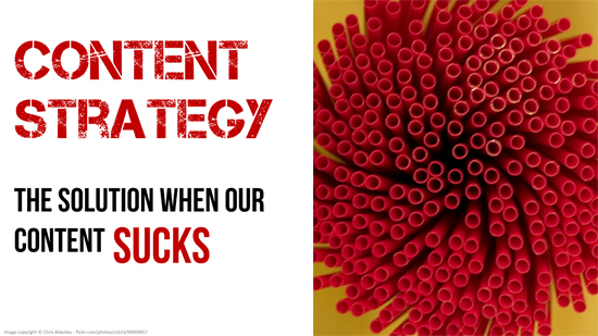 Content Strategy: The Solution For When Our Content SUCKS