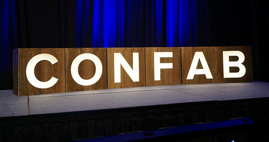 Welcome to Confab: the content strategy conference. Photo © Sean Tubridy/Brain Traffic